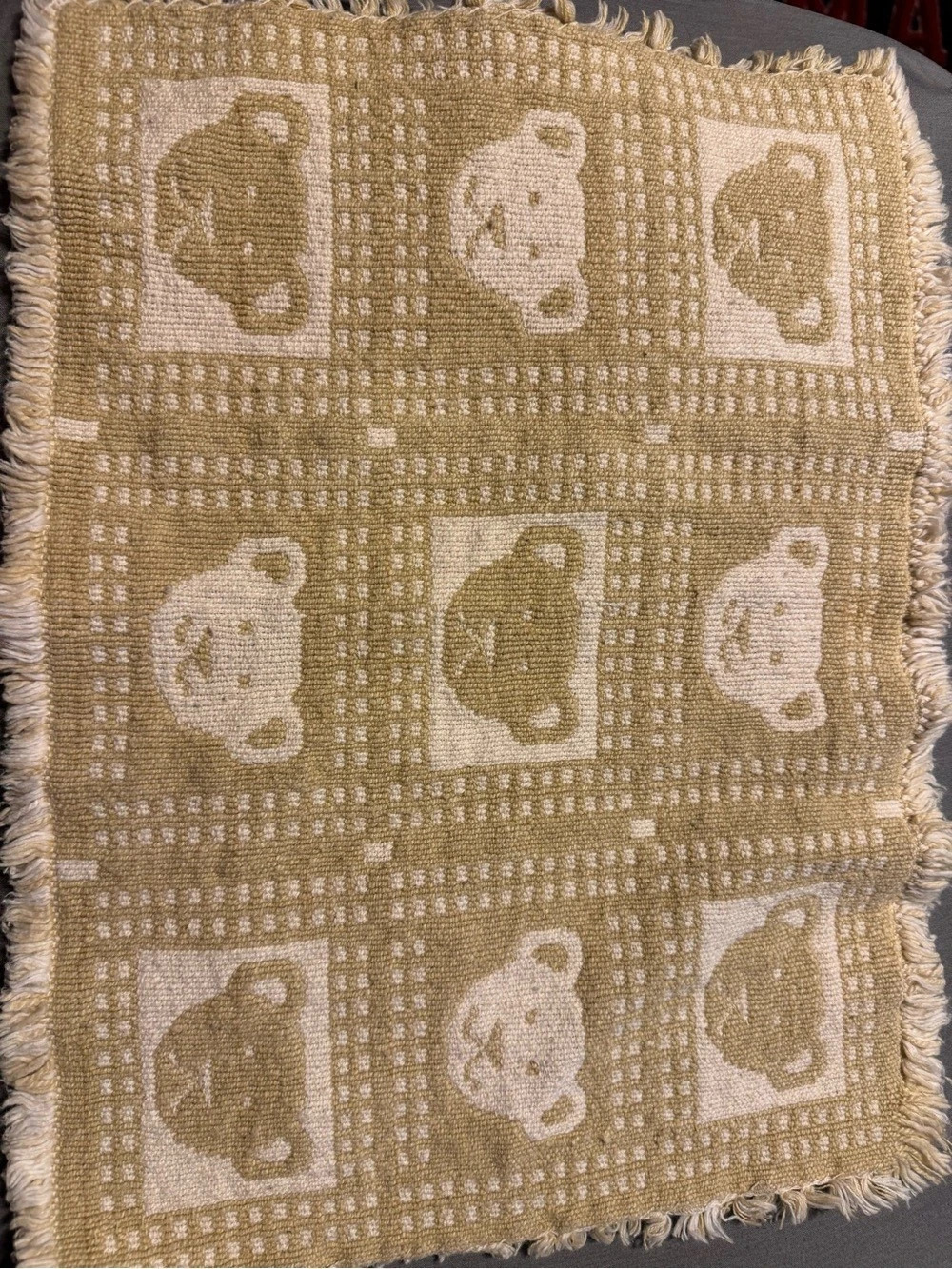 Teddy Bear Print placemats set of 6